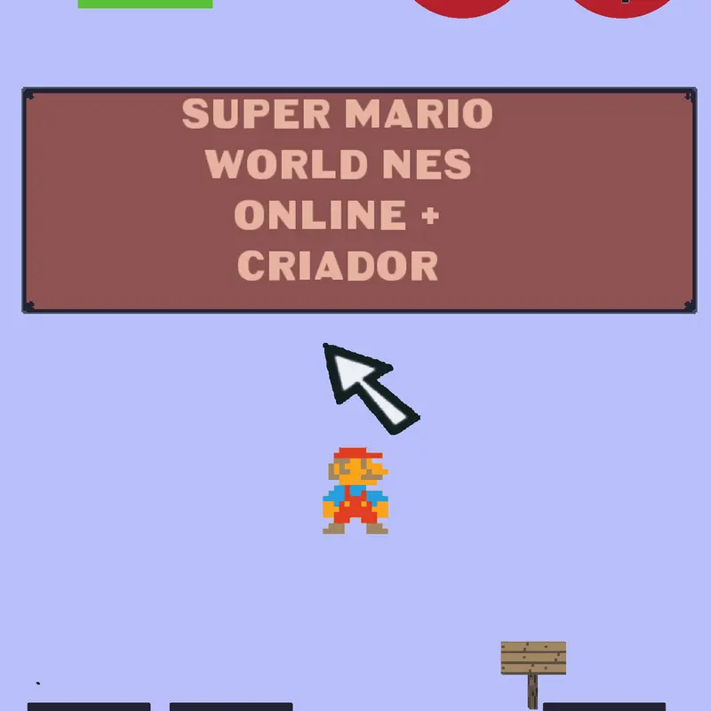 Super mario world nes maker by @IngretePires