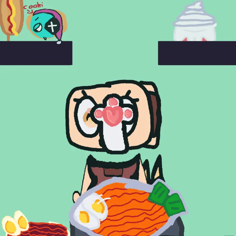 Feed shelly a astro cookie #dandysworld by @SjeruzaLaygo