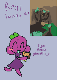 I got Bassie plush ^^