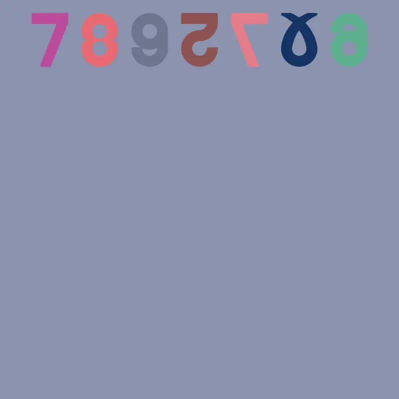 Argam numerals by @semblufolutilutimiguel
