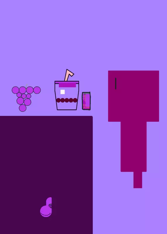 Grape Soda Mukbang by @GugaaaaaBR