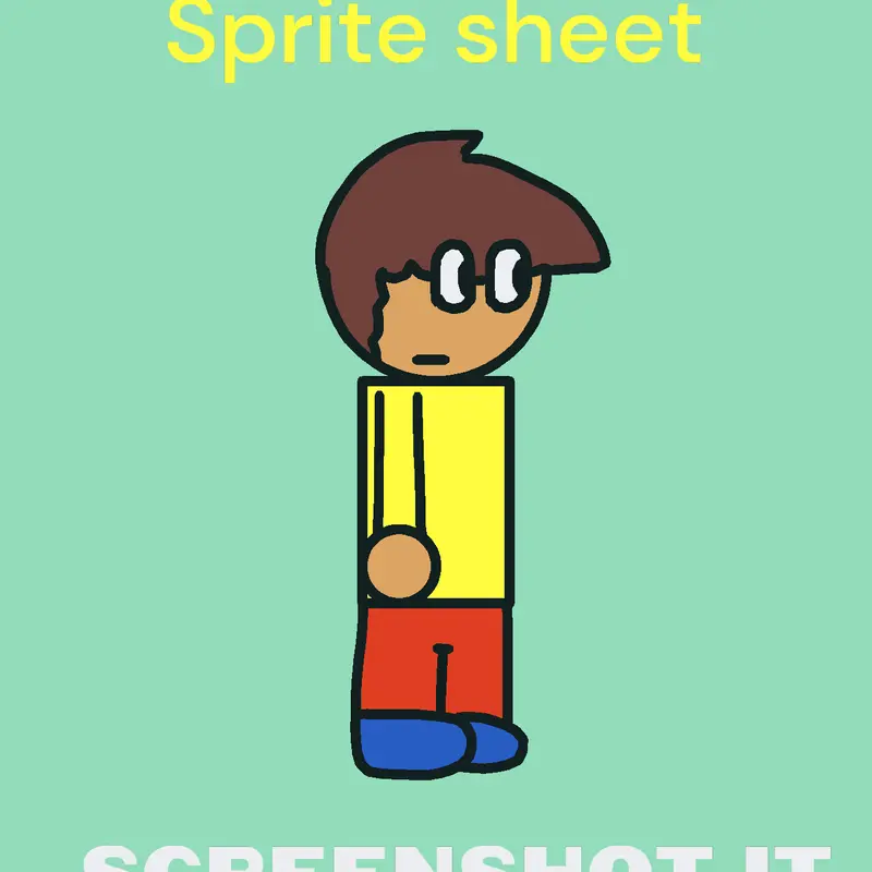 Yellowkid Sprite sheet by @DaviTV