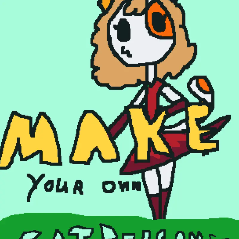 Calico Kate: Make your own Catperson! by @AdventureCat