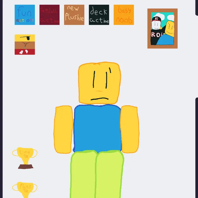 Ragdoll game by @justan00bfan