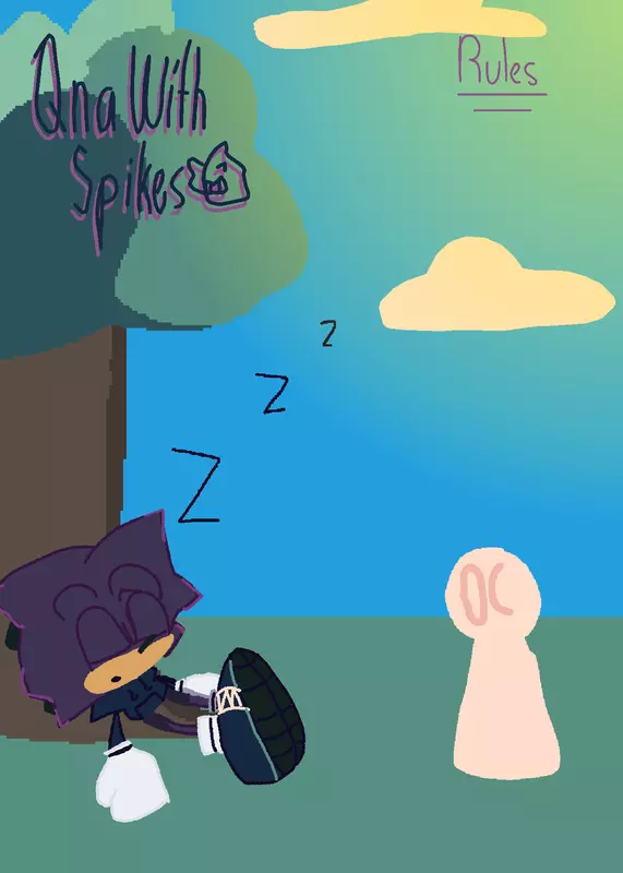 QNA WITH SPIKES by @SonicFans_