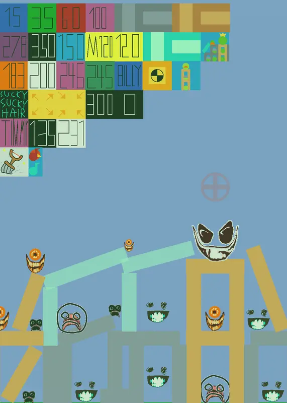 Angry birds but interminable rooms by @Itz_What