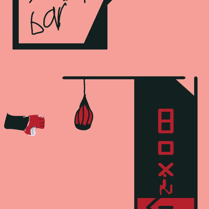 Arcade boxing by @toiletbowl1