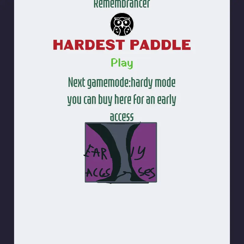 Hardest paddle one mistake= LOSE by @Lord_im_one