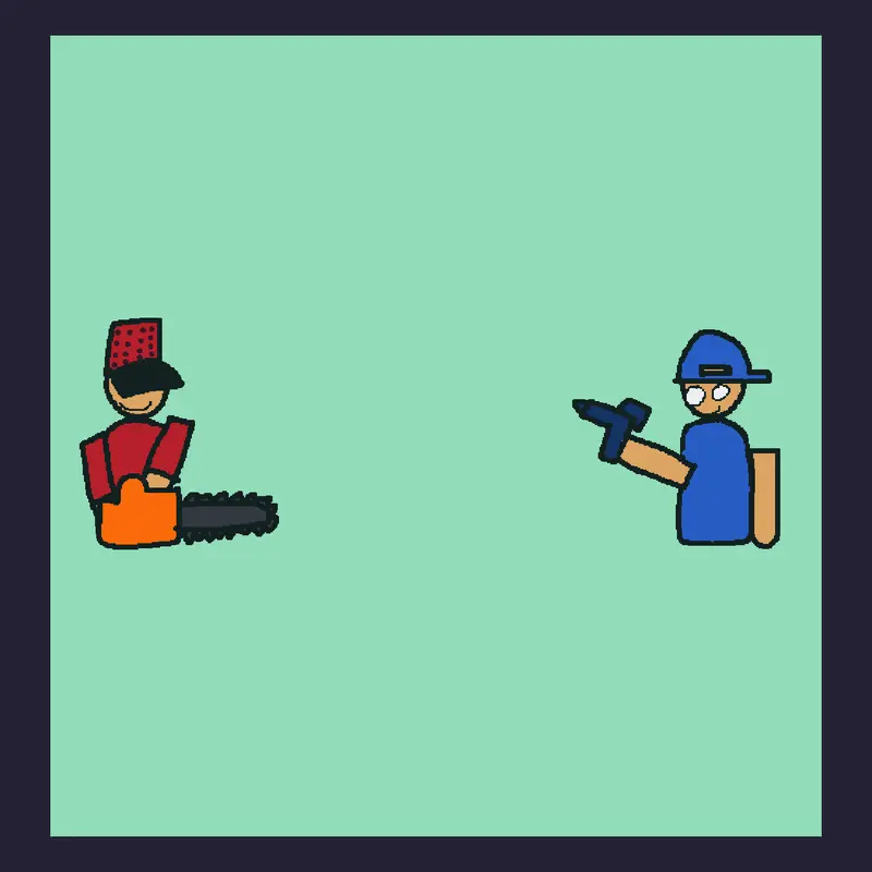 People battle by @persononcastle2763