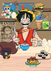 Luffy’s tummy is ready — feed him all the...