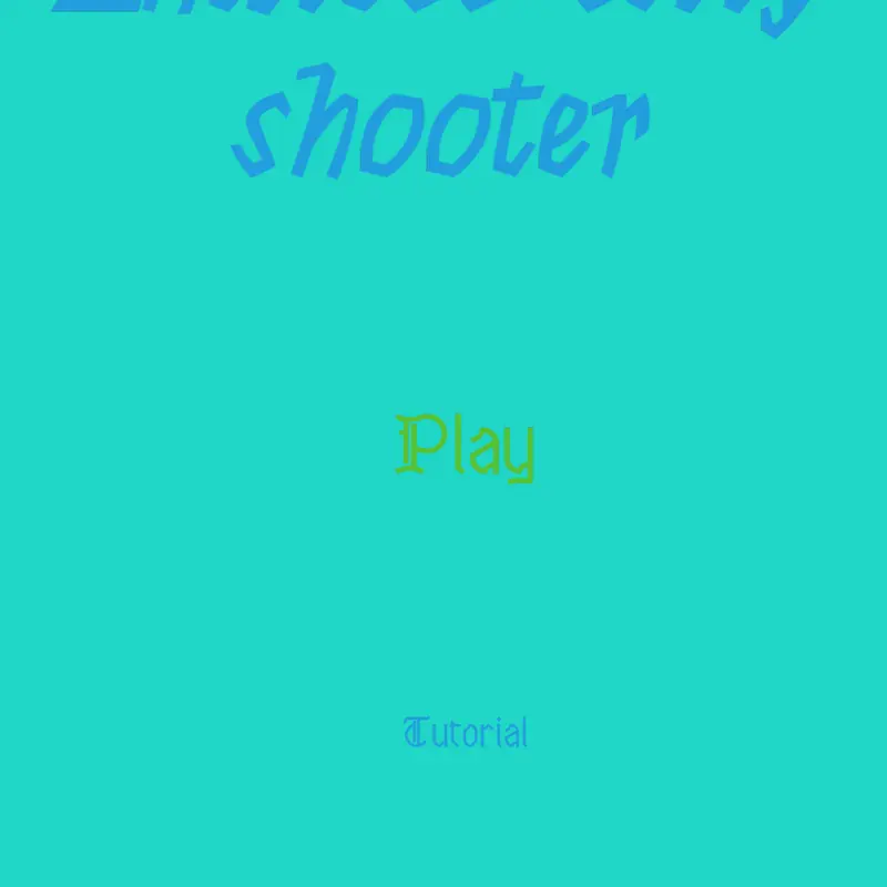 Endless silly shooter by @tester1037