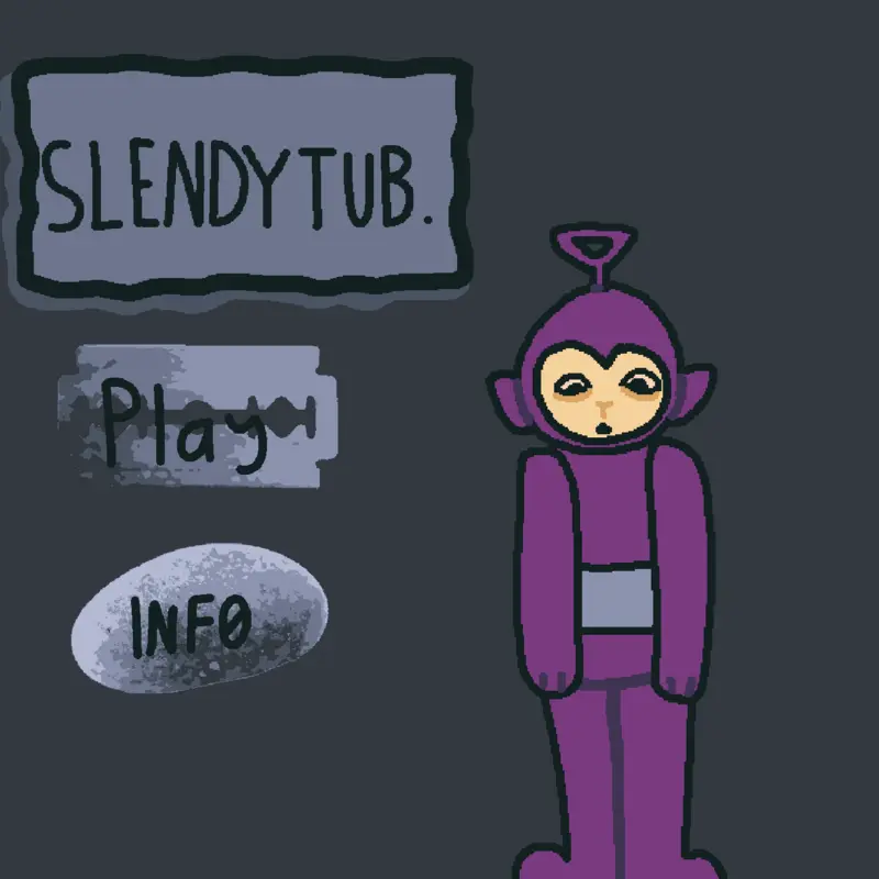 slendytubbies. by @ANG3LIC_SPIRIT
