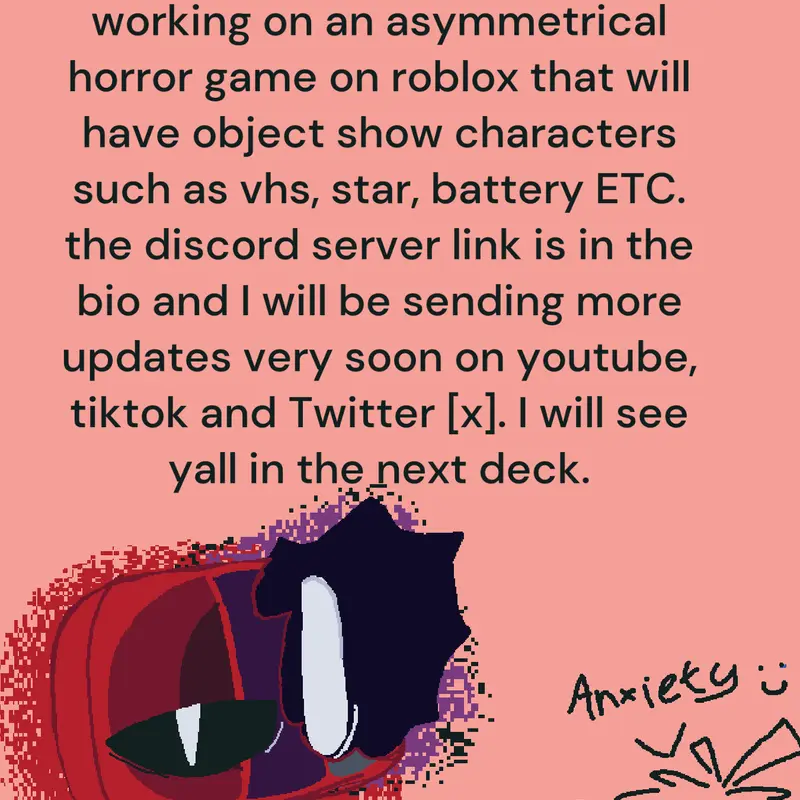 OFFICIAL UPCOMING GAME ANNOUNCEMENT by @xXChester_125Xx