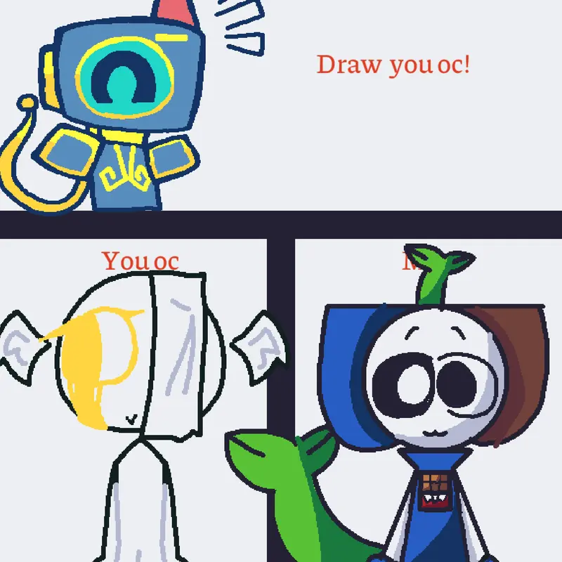 Duet your oc :) by @HanizamAhmat1