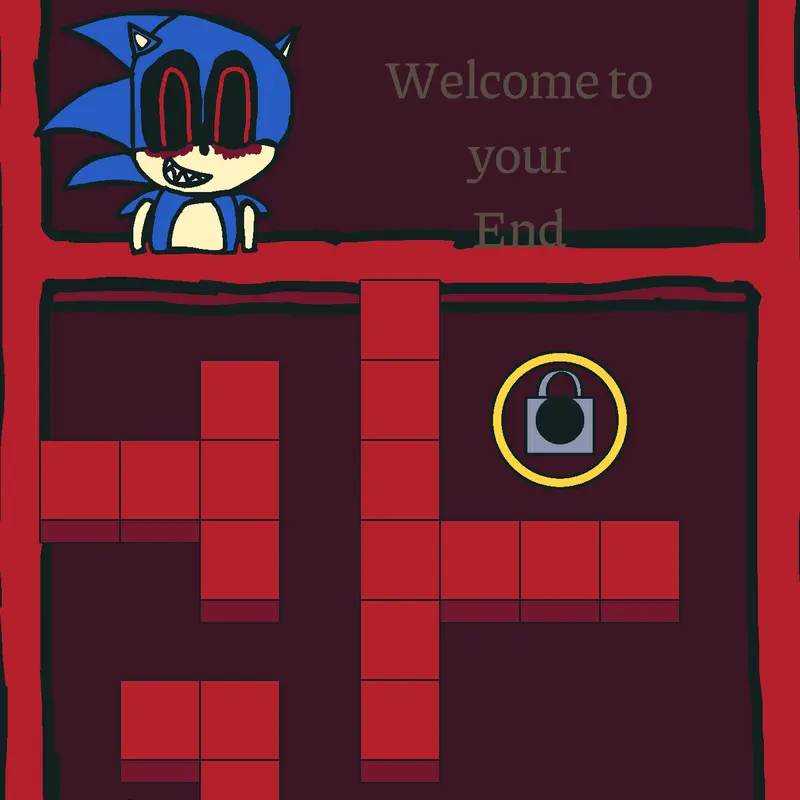 Sonic.exe maze 🦔🩸🔵💨 by @EypErgin