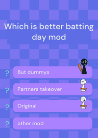 U can Just pick one