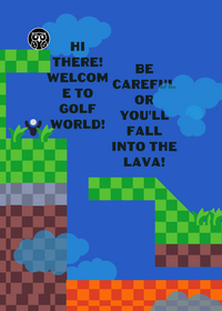 Golf World! Chapter 1 Level 1!