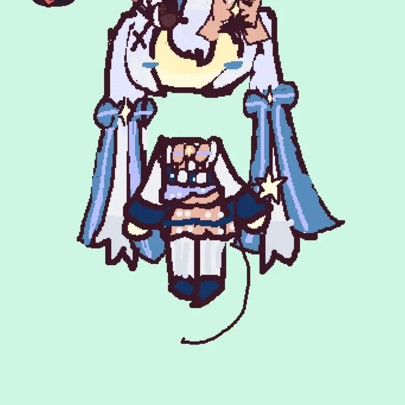Miku by @chikin_nuggie