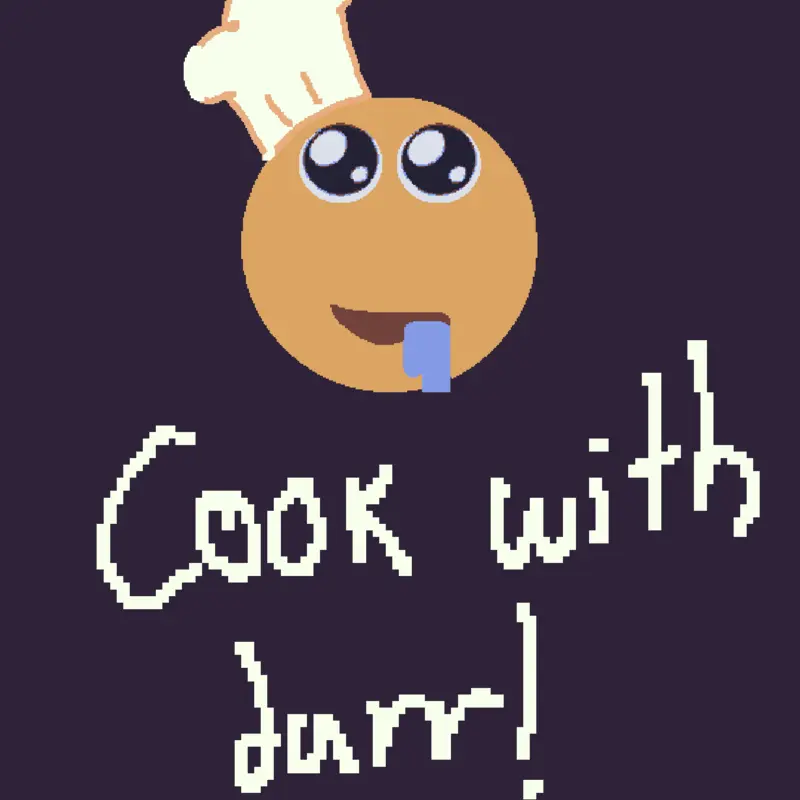 cooking fried chicken with the durr meme by @caliXP