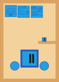 Take Care of blue square!