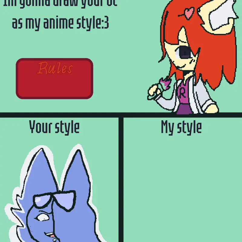 Look at my art :3 by @-_gab_-