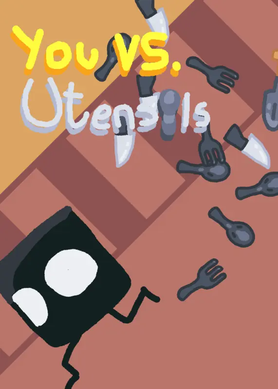 You VS. Utensils! by @Mrpotato_creator