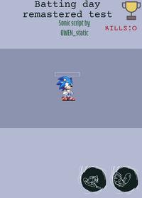 Sonic sprite by OWEN_static testing in other...