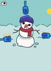 Save snowman