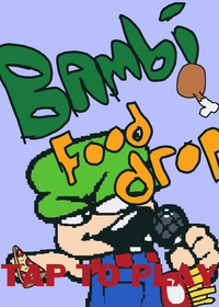 Bambi food drop (Bambi pou minigame)