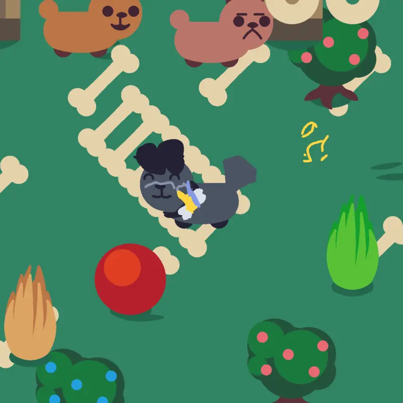 Some kinda dog game by @CandyJr