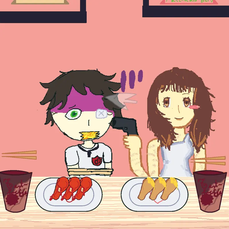 Eating while my bully eats bad stuff!! by @AmeliaFermin