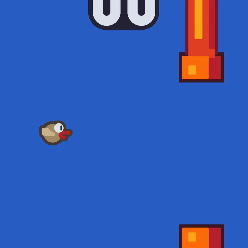 Flappy Bird by @AngelFurries