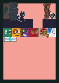 Cat and cubes game