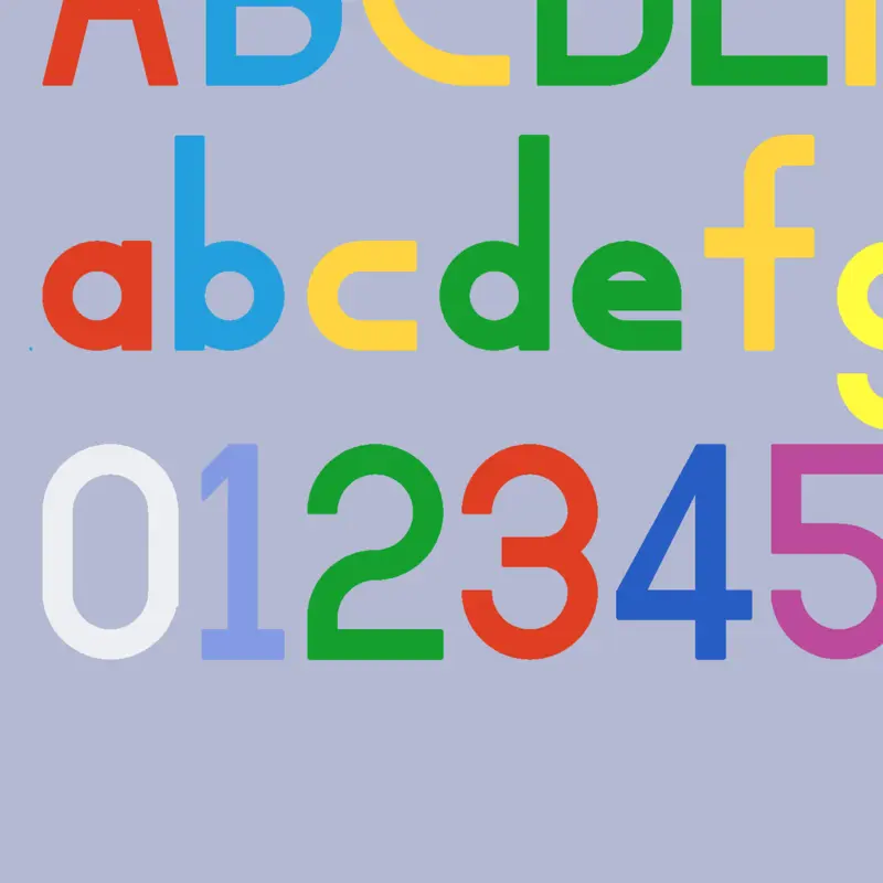 AlphaCardsFont by @MusicalSalad
