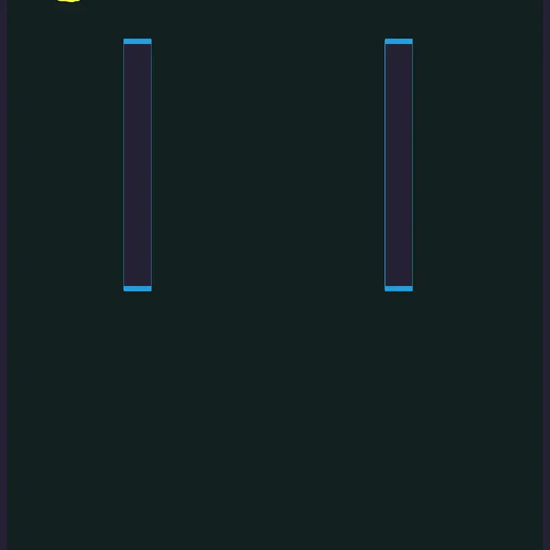 Pac-Man test by @BEATwombat