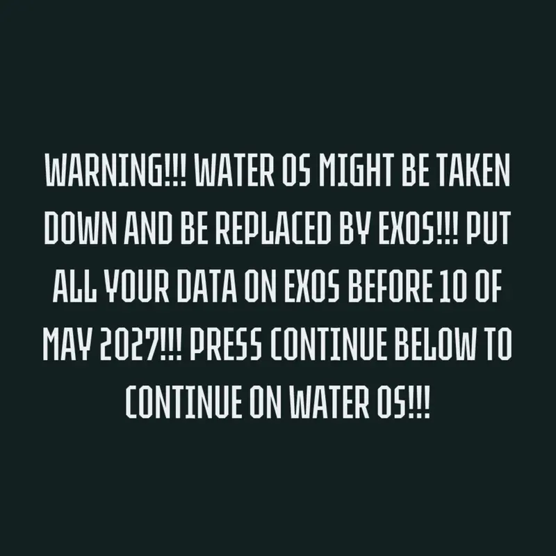 WATER OS 1.9.1 by @Bruno547375384