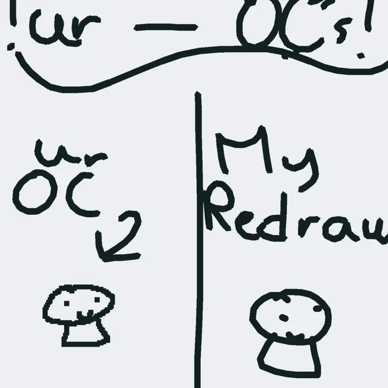 Redrawing ur OC by @CARFARTIST57