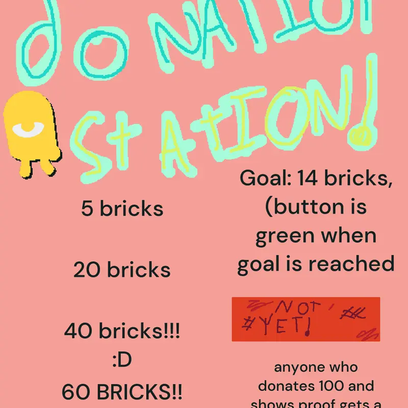 DONATION…STATIONNNN!! by @idkandyes