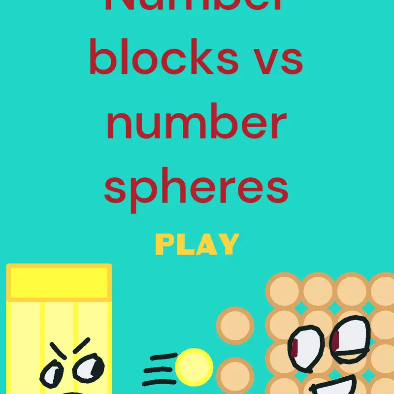 !NUMBER BLOCKS VS NUMBER SPHERE! by @33_oficcial