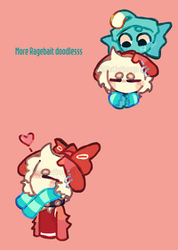 Ragebait doodles aww so cute (prolly not...