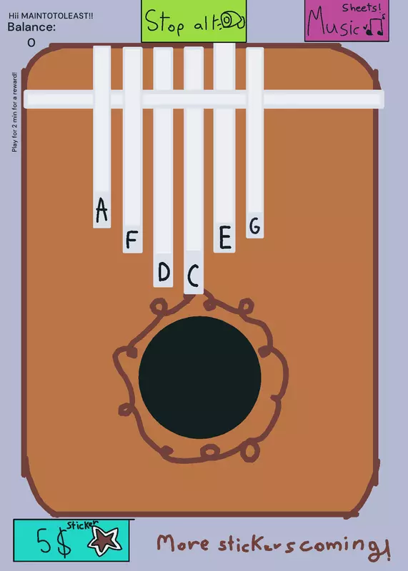 Kalimba or Kilimba game! by @MAINT0T0LEAST