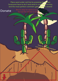 Solve the sand shape puzzle