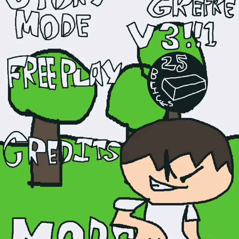 Fnf vs Grefre V3 by @SuperGreyson10000