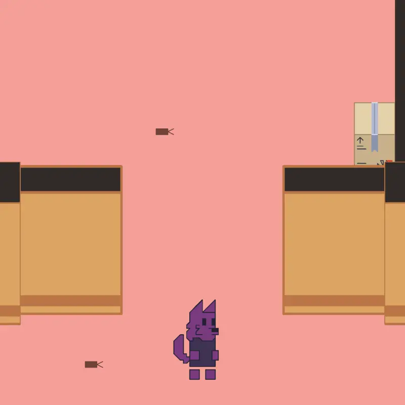 2D wolf backroom by @Kit-Kwopy