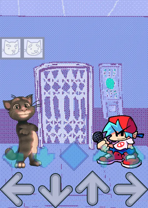 Fnf va cyborg by @retro_does_CastleOfc13