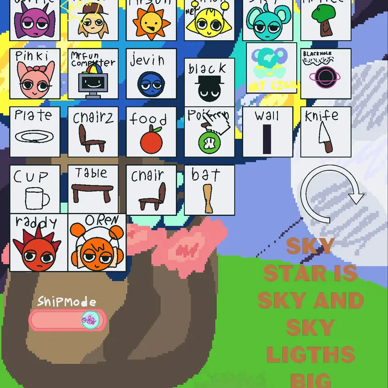 Sprunki Sandbox by @assilassilkerr