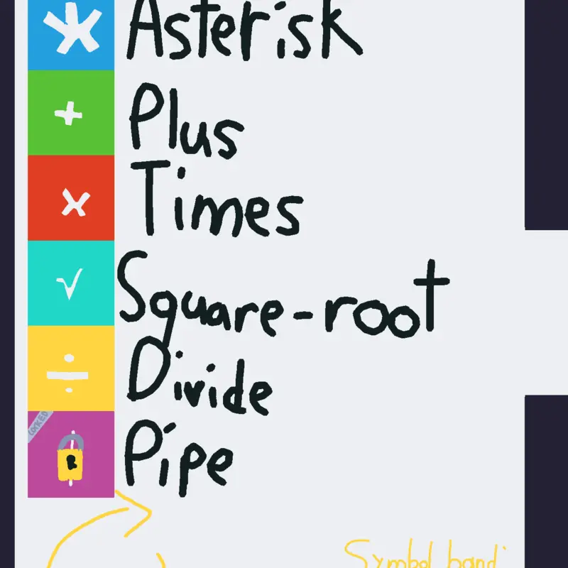 Symbol band #SymbolBands by @ScratchReds_ErrorScreen