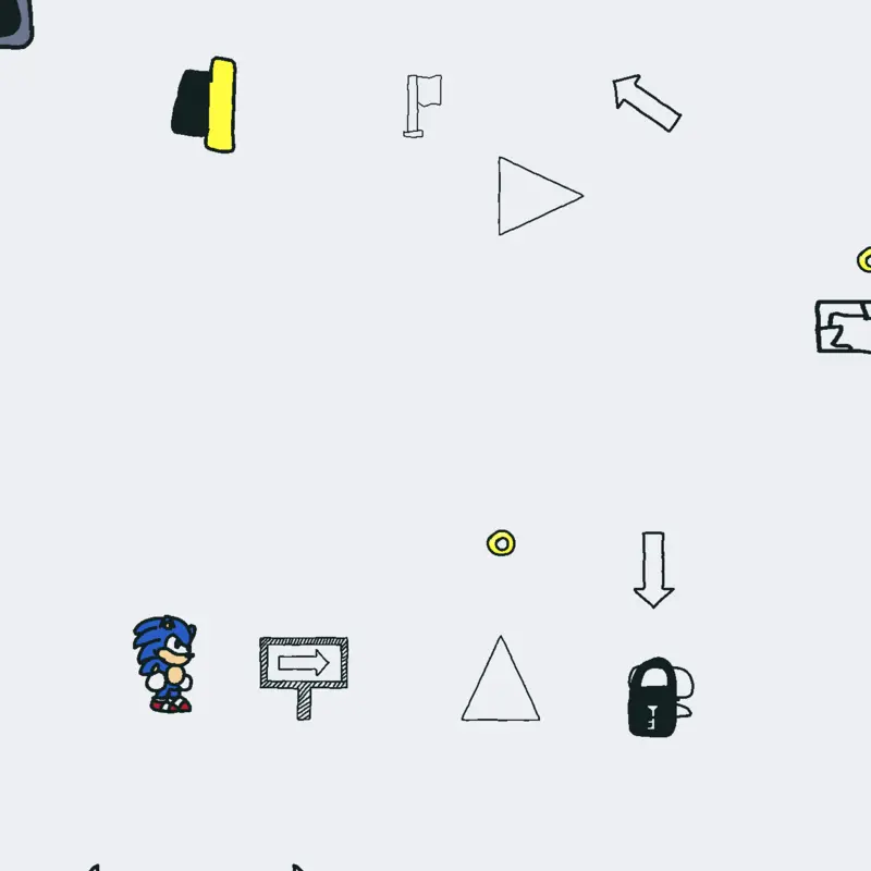 Sonic stickparkourkit mod by @sonicthesunky