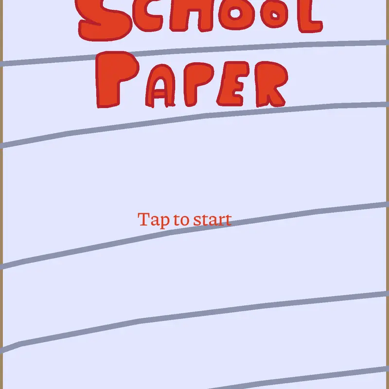 SCHOOL PAPER by @Marsselo67