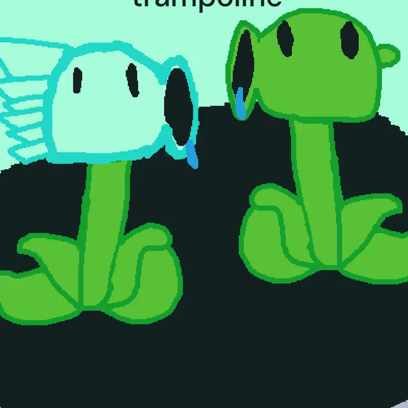 Me and bro on trampoline by @XX_Snow_Pea